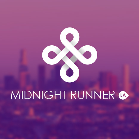 Midnight Runner Logo Design